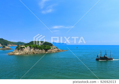 [廣島縣]晴天平成伊呂波丸和弁天島（鞆之浦） 92692013