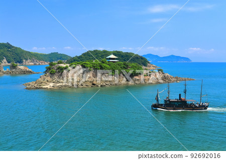 [廣島縣]晴天平成伊呂波丸和弁天島（鞆之浦） 92692016