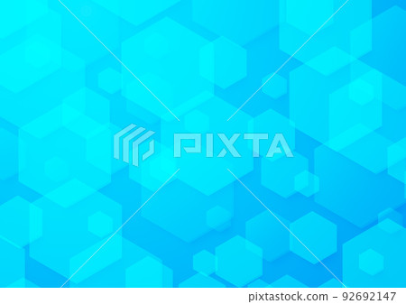 Hexagonal tiles on a blue background background... - Stock Illustration ...