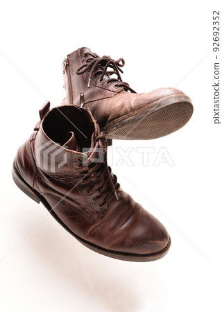 Scenery of boots with movement Scenery of boots with movement 92692352