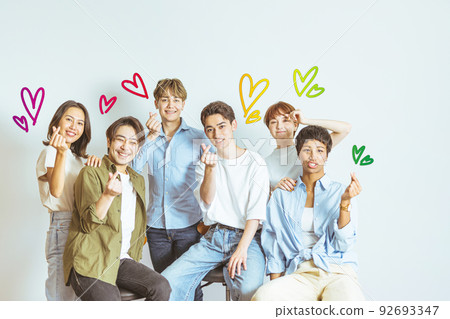 heart, hearts, group 92693347