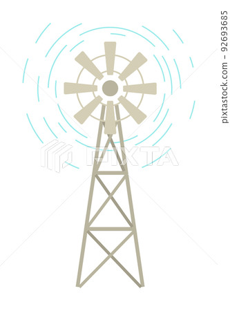 Wind-farm Equipment, Windmill Object, Wind Vector Wind-farm Equipment, Windmill Object, Wind Vector 92693685