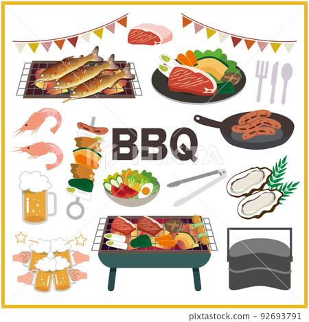 燒烤燒烤套裝 92693791