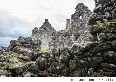 The beautiful Tully Castle by Enniskillen, County Fermanagh in Northern Ireland 92694113