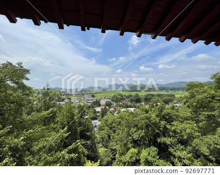 Isoyama Benzaiten, next to Izuruhara Benten Pond, view from the hall 92697771