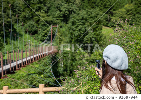 Michi-no-Eki Segae-no-Sato Senda Suspension Bridge Michi-no-Eki Segae-no-Sato Senda Suspension Bridge 92697944