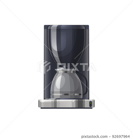 Filter coffee machine, vector icon or clipart. 92697964