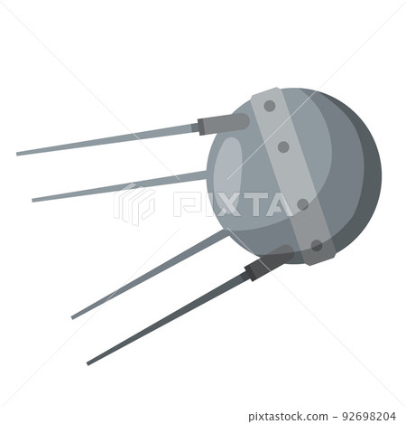 Soviet Sputnik. Historical Russian invention. 92698204