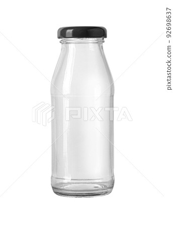 empty glass bottle isolated empty glass bottle isolated 92698637