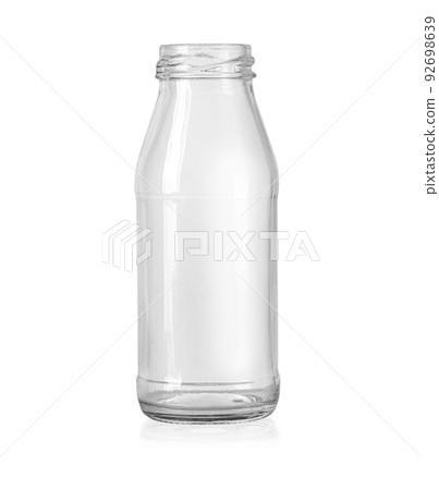 empty glass bottle isolated empty glass bottle isolated 92698639