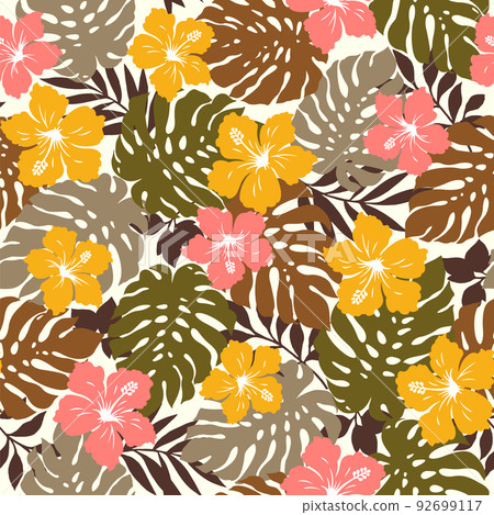 Aloha pattern of hibiscus, Aloha pattern of hibiscus, 92699117