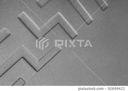 Steel Abstract Metallic Pattern Grey Monochrome Texture Design Background 92699421