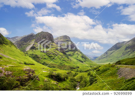 The Three Sisters of Glencoe in Scotland 92699899