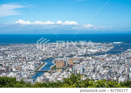 [Tokushima] View from near the summit of Mt. Bizan 92700177