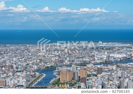 [Tokushima] View from near the summit of Mt. Bizan 92700185