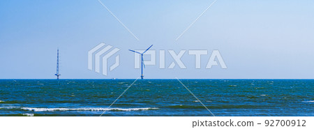 海上風電 海上風電 [可再生能源形象] 92700912