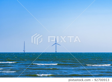 海上風電 海上風電 [可再生能源形象] 92700913