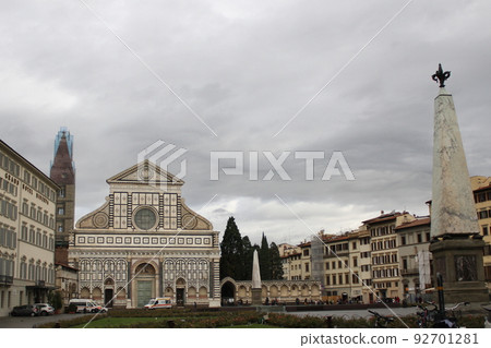 Italy Florence Santa Maria Novella Church Square Italy Florence Santa Maria Novella Church Square 92701281