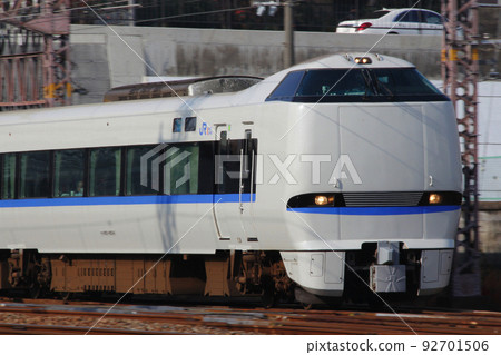 Limited Express Thunderbird (683 series new - Stock Photo