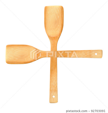 Traditional wooden spoon for modern and old kitchens 92703091