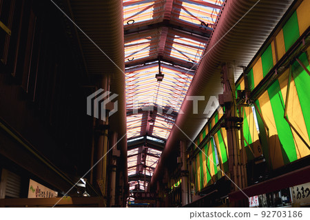 Omicho Market bustling with people 92703186