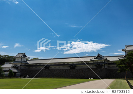 北陸金澤著名的金澤城公園 92703515
