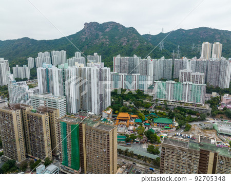 Hong Kong Kowloon side district 92705348