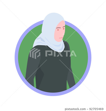 Arab Woman Icon 92705469