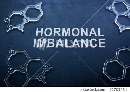 Hormonal imbalance on the blackboard and chemical models. Hormonal imbalance on the blackboard and chemical models. 92705484