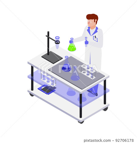 Bio Scientist Flasks Composition Bio Scientist Flasks Composition 92706178