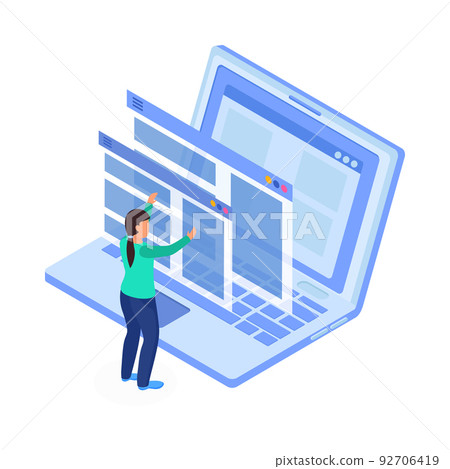 Laptop Windows Development Composition 92706419