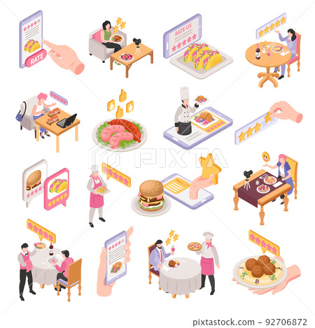 Restaurant Rating Set 92706872