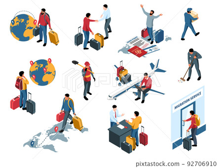 Migrant Workers Set 92706910