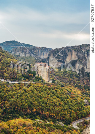 The Meteora monasteries, Greece Kalambaka. 92707687