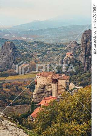 The Meteora monasteries, Greece Kalambaka. 92707697