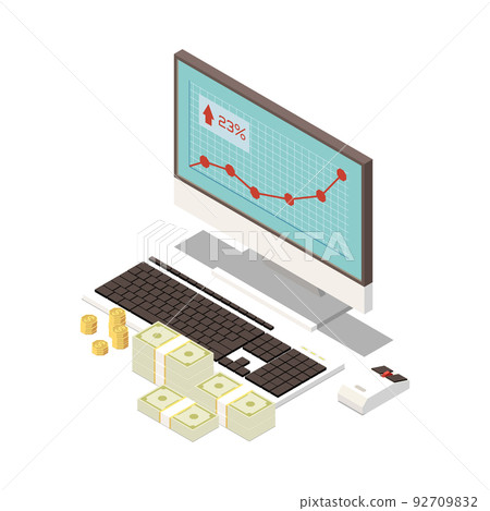 Money Computer Graph Composition Money Computer Graph Composition 92709832