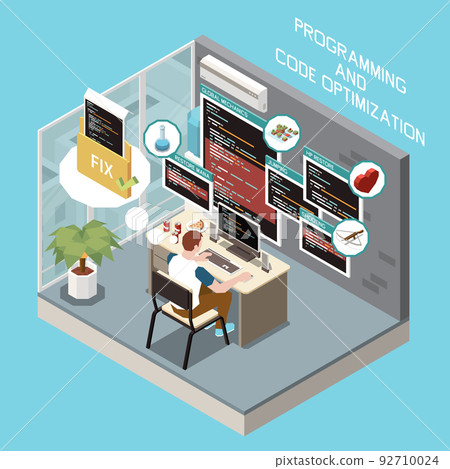 Game Development Concept Illustration - Stock Illustration [92710024 ...