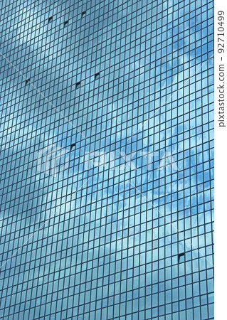 glass skyscraper. Modern architecture of city buildings. Texture from windows glass skyscraper. Modern architecture of city buildings. Texture from windows 92710499