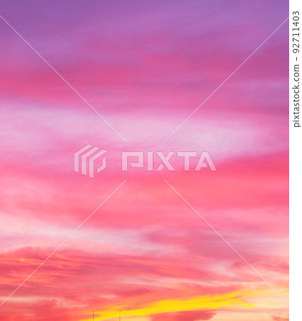 Sunset sky texture 92711403