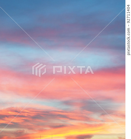 Sunset sky texture 92711404