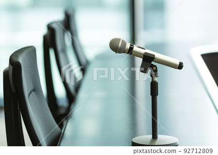 Press Conference Mike Business Meeting Room 92712809