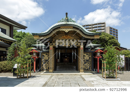 Mito Toshogu Worship Hall dedicated to Tokugawa Yorifusa [Mito City, Ibaraki Prefecture] 92712996