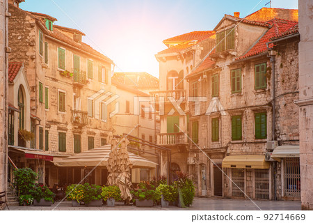 Fruit square in Split, Croatia 92714669