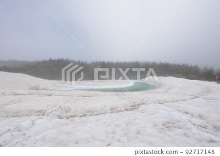 Hachimantai Dragon Eye (Hachimantai, Akita Prefecture) before opening 92717148