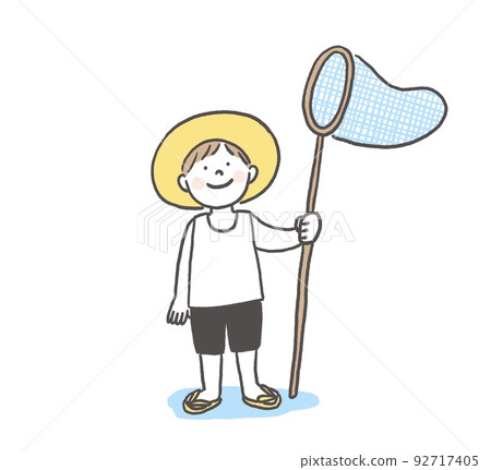 Insect repellent net and boys Insect repellent net and boys 92717405