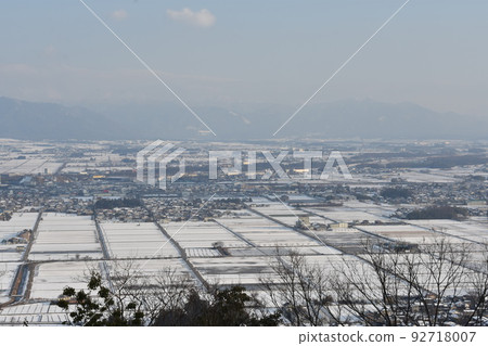 冬天從豬子山看到的東臣市 冬天從豬子山看到的東臣市 92718007