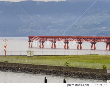 Localizer Antenna at Nagasaki Airport / Nagasaki Airport, Japan 92719166