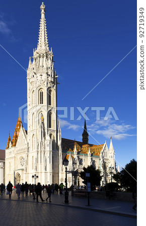 Matthias Church on Buda hill, Hungary Matthias Church on Buda hill, Hungary 92719349