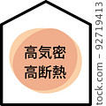 Highly airtight and highly insulated house Highly airtight and highly insulated house 92719413