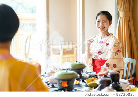 溫泉之旅 膳食 女性之旅 92720853